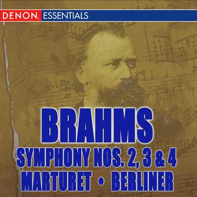 アルバム/Brahms: Symphonies Nos. 2, 3, & 4/べルリン交響楽団／Eduardo Marturet