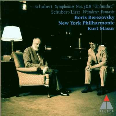 Schubert : Symphonies Nos 3, 8 & Wanderer Fantasy/Boris Berezovsky