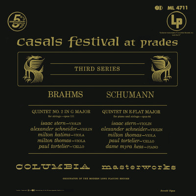 Brahms: Quintet No. 2 in G Major - Schumann: Quintet in E-Flat Major (Remastered)/Isaac Stern