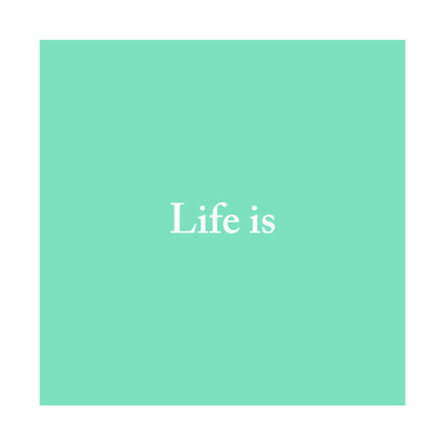 アルバム/Life is(EP)/Mah394