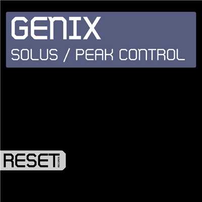 アルバム/Solus ／ Peak Control/Genix