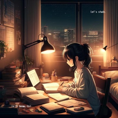 集中力向上音楽/Lo-Fi Anime Girl