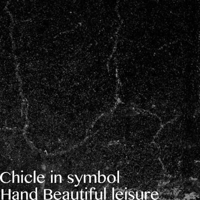 Hand Beautiful leisure/Chicle in symbol