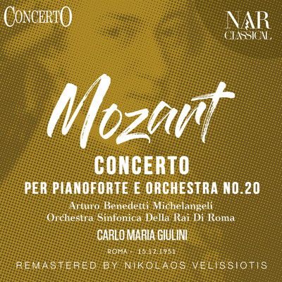 アルバム/Concerto Per Pianoforte E Orchestra, No. 20/Carlo Maria Giulini