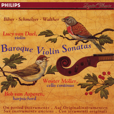 Baroque Violin Sonatas: Biber, Schmelzer & Walther/ボブ・ファン・アスペレン／ルーシー・ファン・ダール／ワウター・メーラー