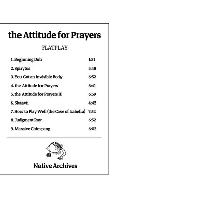 アルバム/the Attitude for Prayers/FLATPLAY