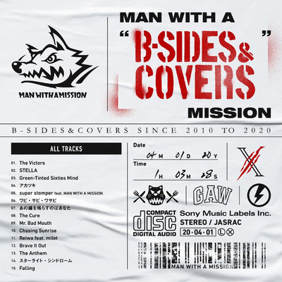 アルバム/MAN WITH A ”B-SIDES & COVERS” MISSION/MAN WITH A MISSION