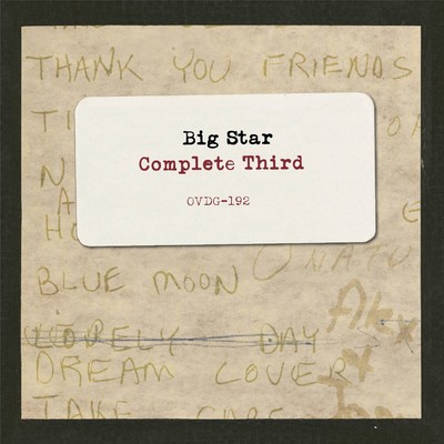 アルバム/Complete Third/Big Star