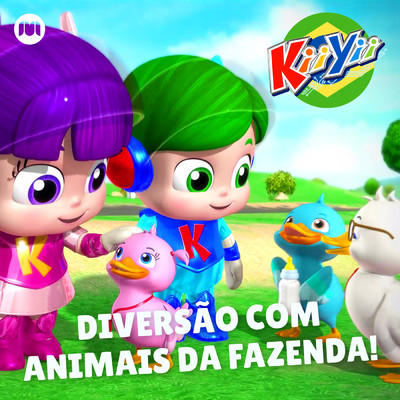 Diversao com animais da fazenda！/KiiYii em Portugues