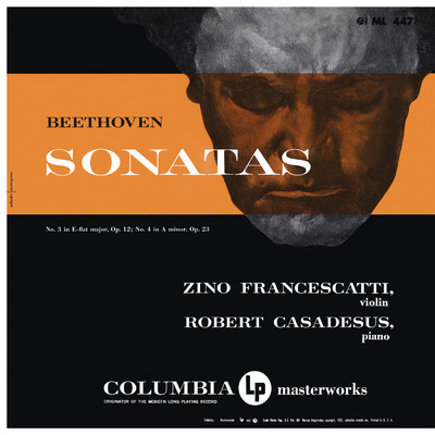 アルバム/Beethoven: Violin Sonatas Nos. 3 & 4 (Remastered)/Zino Francescatti