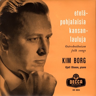 アルバム/Etelapohjalaisia kansanlauluja/Kim Borg