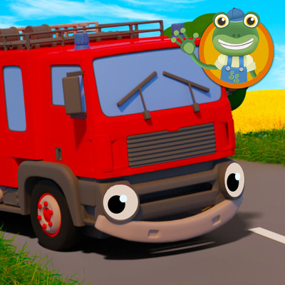 5 Big Trucks/Toddler Fun Learning／Gecko's Garage