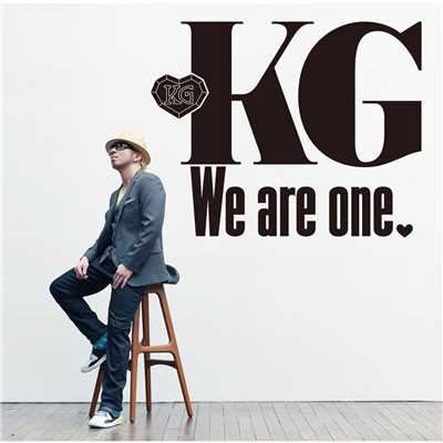 アルバム/We are one/KG