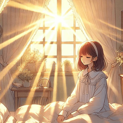 A Gentle Sunday Morning Awakened by Soft Sunlight/akanekotone