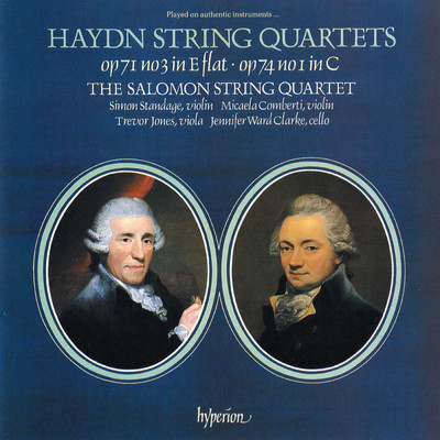 Haydn: String Quartets, Op. 71／3 & 74／1 (On Period Instruments)/ザロモン弦楽四重奏団