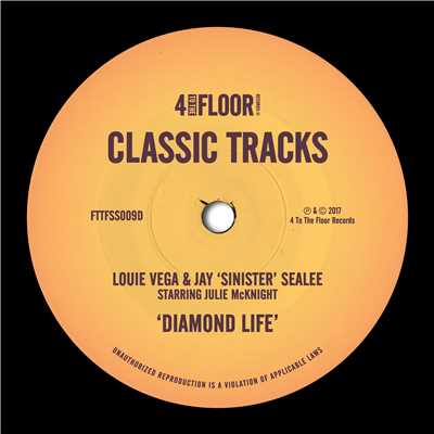 シングル/Diamond Life (feat. Julie McKnight) [Nikos Diamantopoulos Remix]/Louie Vega & Jay 'Sinister' Sealee