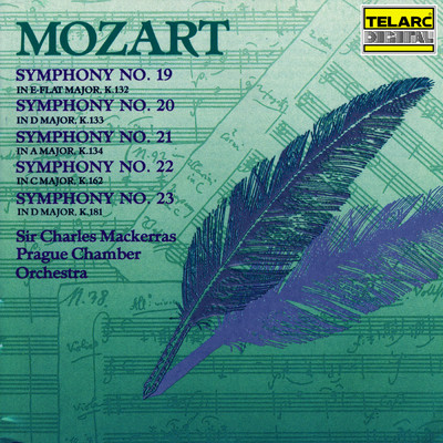 アルバム/Mozart: Symphonies Nos. 19-23/サー・チャールズ・マッケラス／プラハ室内管弦楽団