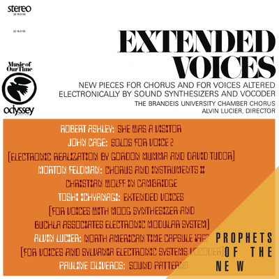Extended Voices/The Brandeis University Chamber Chorus／Alvin Lucier