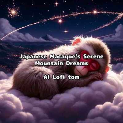 Japanese Macaque's Serene Mountain Dreams/AI Lofi tom