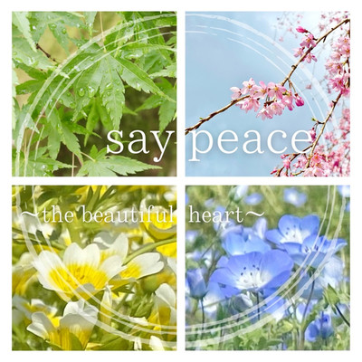 シングル/say peace 〜the beautiful heart〜/hikari