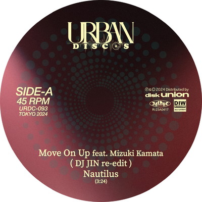 Move On Up(DJ JIN Re-edit) feat.カマタミズキ,DJ JIN/NAUTILUS