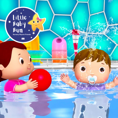 10 Little Funny Babies (Waterpark Playground)/Little Baby Bum Nursery Rhyme Friends