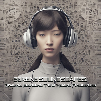 アルバム/Serene Soundscapes: Binaural Isochronic Theta Healing Frequencies for Achieving Deep Meditation and Inner Balance/HarmonicLab Music