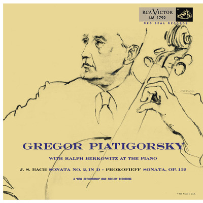 アルバム/Bach: Sonata No. 2 in D Major, BWV 1028 & Prokofiev: Sonata in C Major, Op. 119 (Remastered)/Gregor Piatigorsky