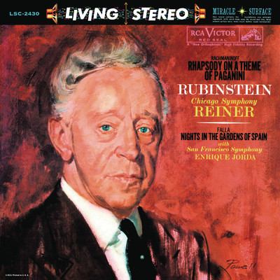 Rachmaninoff: Rhapsody on a Theme of Paganini, Op. 43 - de Falla: Nights in the Gardens of Spain/Arthur Rubinstein