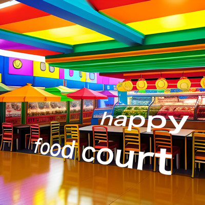 シングル/happy food court/Alan Wakeman