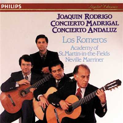 Rodrigo: Concerto Madrigal／Concierto Andaluz/ペペ・ロメロ／アンヘル・ロメロ／ロメロ・ギター四重奏団／アカデミー・オブ・セント・マーティン・イン・ザ・フィールズ／サー・ネヴィル・マリナー