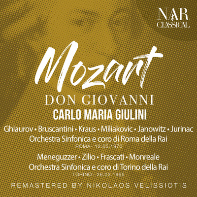 Don Giovanni, K.527, IWM 167, Act I: ”Orsu, spicciati presto” (Don Giovanni, Leporello)/Orchestra Sinfonica di Roma della Rai, Carlo Maria Giulini, Nicolai Ghiaurov, Sesto Bruscantini