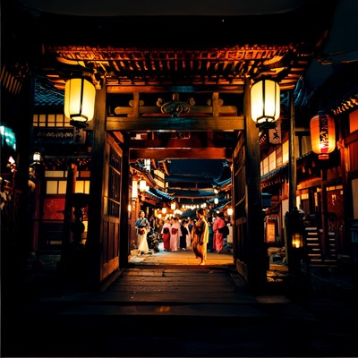花街の宴/amanojak