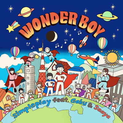 WONDER BOY/simpleplay feat. Gaku 