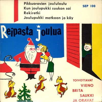 シングル/Pikkuoravien joululaulu/Saukki ja Oravat