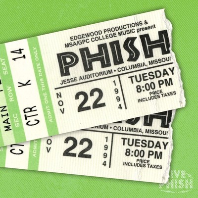 PHISH: 11／22／94 Jesse Auditorium- University of Missouri, Columbia, MO (Live)/Phish