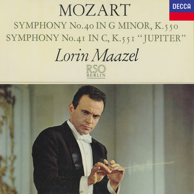 Mozart: Symphonies Nos. 40 & 41/ロリン・マゼール／ベルリン放送交響楽団
