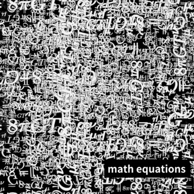 シングル/math equations/数式の美術館