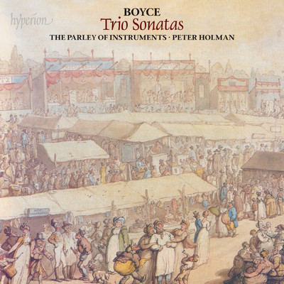 Boyce: Trio Sonata No. 9 in C Major: I. Adagio ad libitum/Peter Holman／The Parley of Instruments