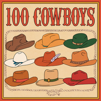 アルバム/100 Cowboys/Carter Vail