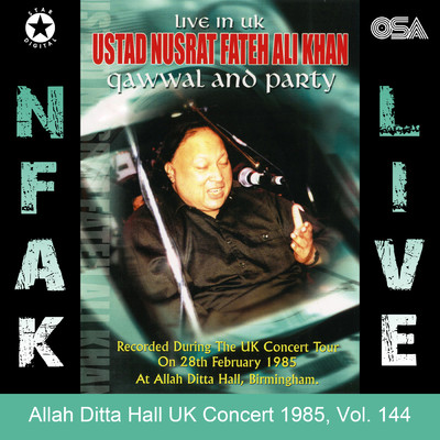 アルバム/Allah Ditta Hall UK Concert 1985, Vol. 144/ヌスラト・ファテー・アリー・ハーン
