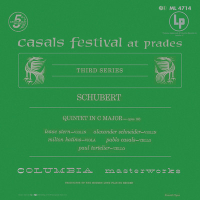 Schubert: String Quintet in C Major, Op. 161/Isaac Stern