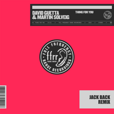 Thing for You (Jack Back Remix)/David Guetta & Martin Solveig
