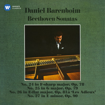 アルバム/Beethoven: Piano Sonatas Nos. 24, 25, 26 ”Les Adieux” & 27/Daniel Barenboim