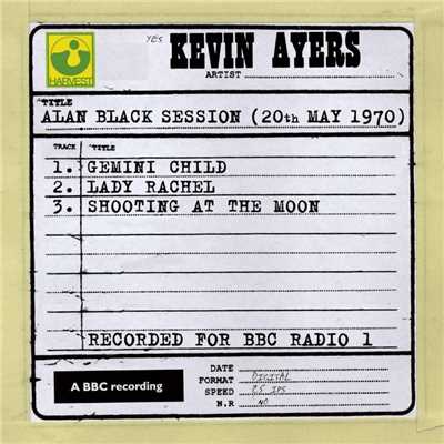Alan Black Session (20th May 1970)/Kevin Ayers