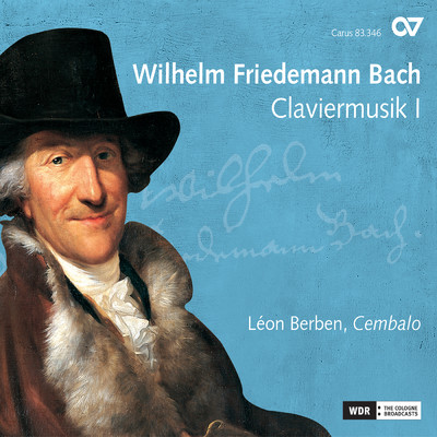 W.F. Bach: Harpsichord Concerto in G Major, F. 40 - II. Andante/レオン・ベルベン