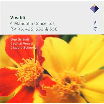 Vivaldi : 4 Mandolin Concertos  -  APEX/Ugo Orlandi