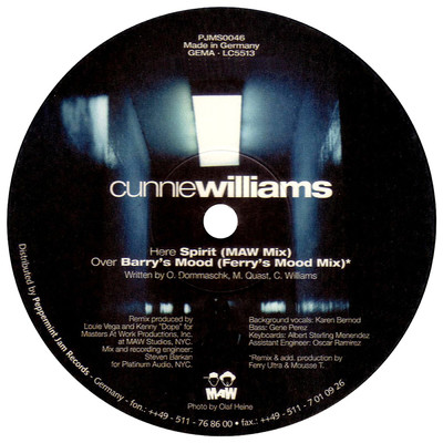 Spirit (MAW Mix)/Cunnie Williams