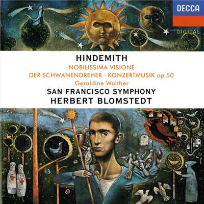 アルバム/Hindemith: Noblissima Visione; Der Schwanendreher; Konzertmusik/ヘルベルト・ブロムシュテット／サンフランシスコ交響楽団