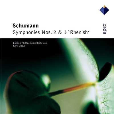 Schumann: Symphonies Nos. 2 & 3 ”Rhenish”/Kurt Masur and London Philharmonic Orchestra